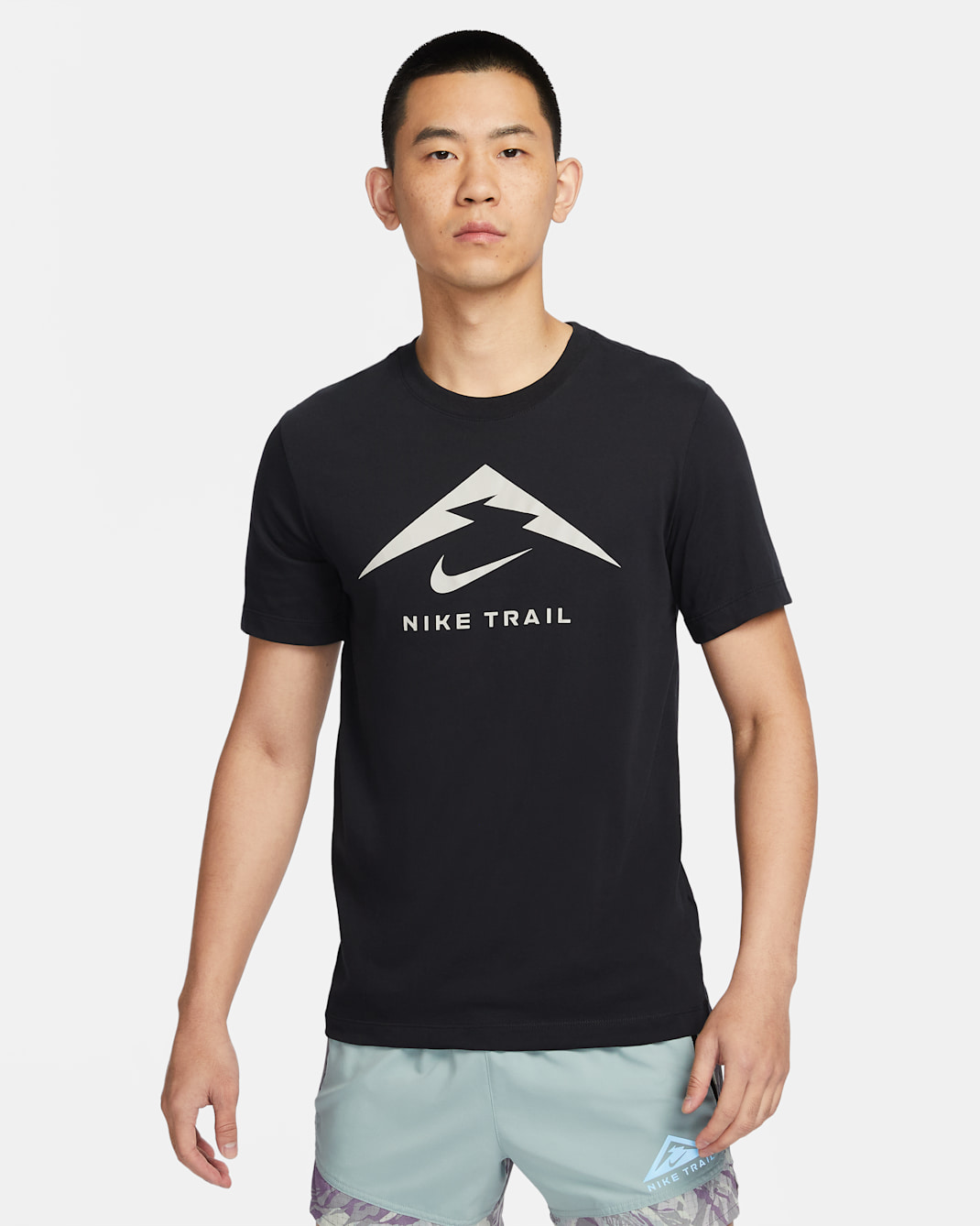 Nike Dri-FIT Men's Trail Running T-Shirt - Black