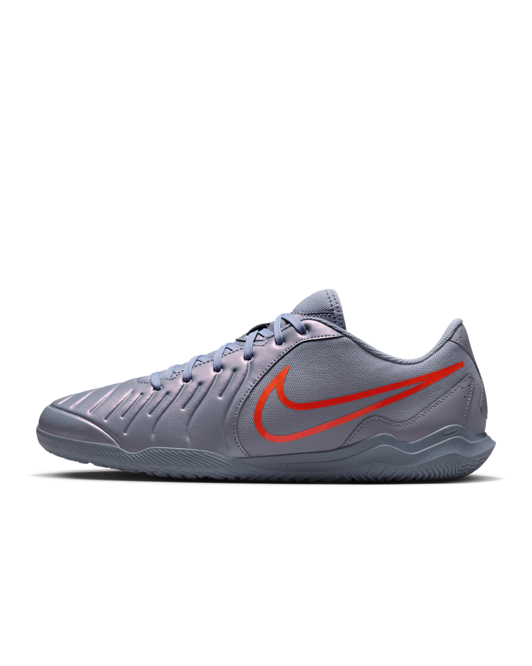Tacos de fútbol para cancha cubierta de corte low Nike Tiempo Legend 10 Club - Azul eclipse/Negro
