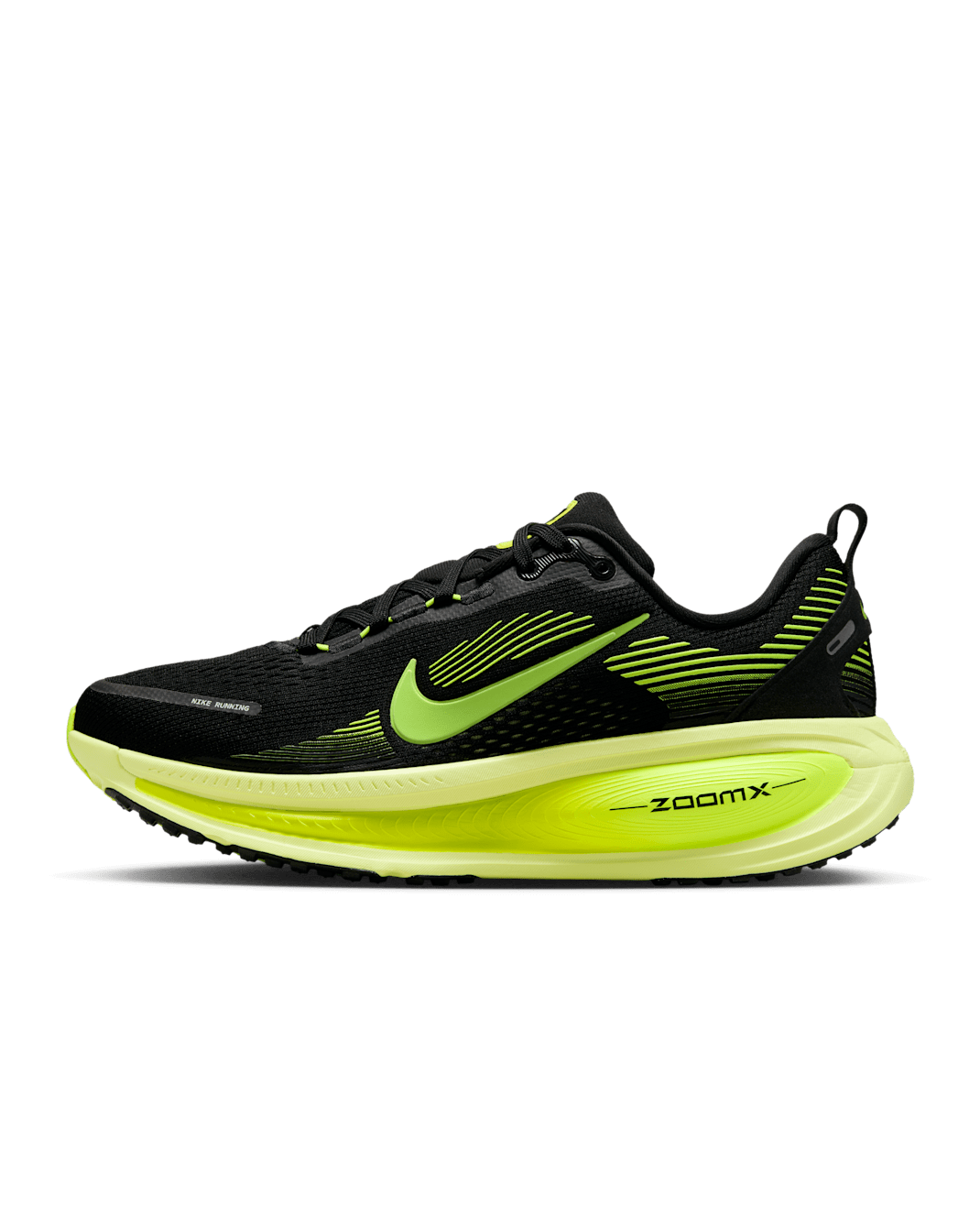 Nike Vomero 18 Women's Road Running Shoes - Black/Cyber/Light Lemon Twist/Volt