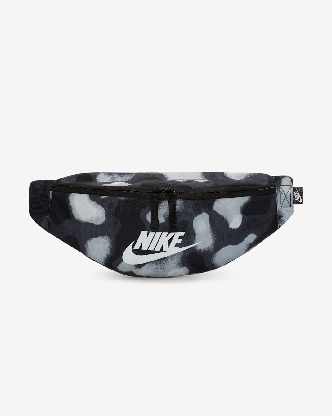 กระเป๋าคาดเอว Nike Heritage (3 ล.) - ดำ/ขาว/ดำ