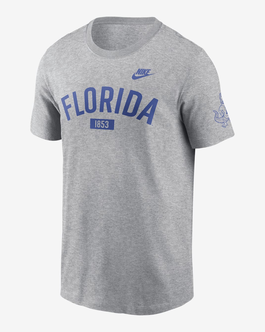 Florida Legacy Arch 2-Hit Men's Nike College T-Shirt - Grey