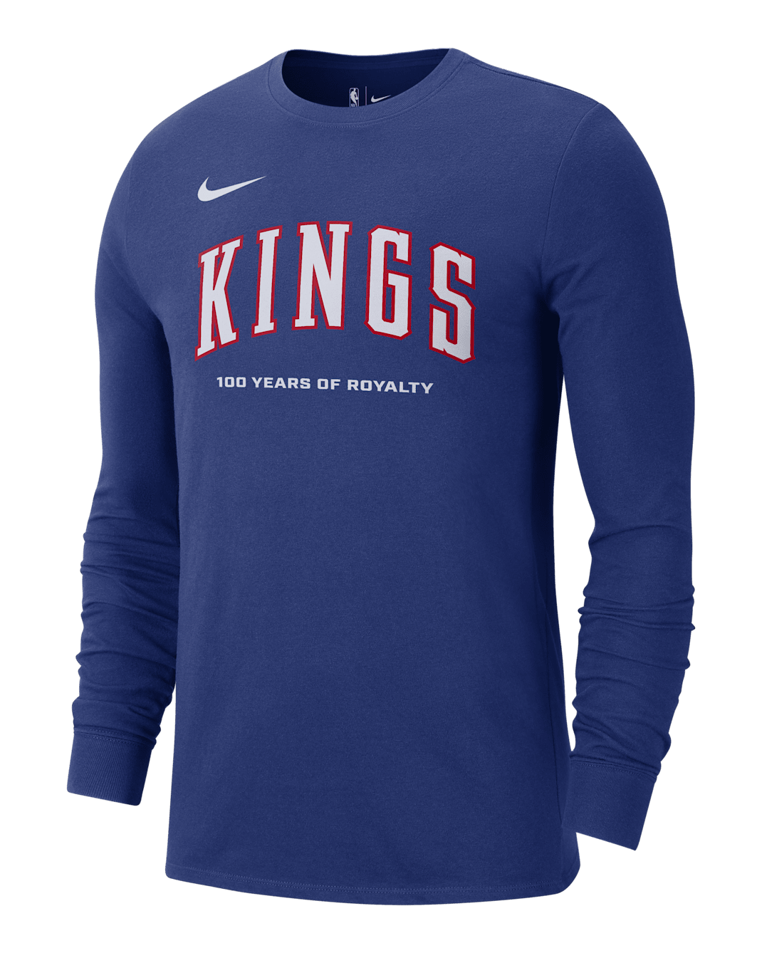Sacramento Kings Essential City Edition Men's Nike NBA Long-Sleeve T-Shirt - Rush Blue