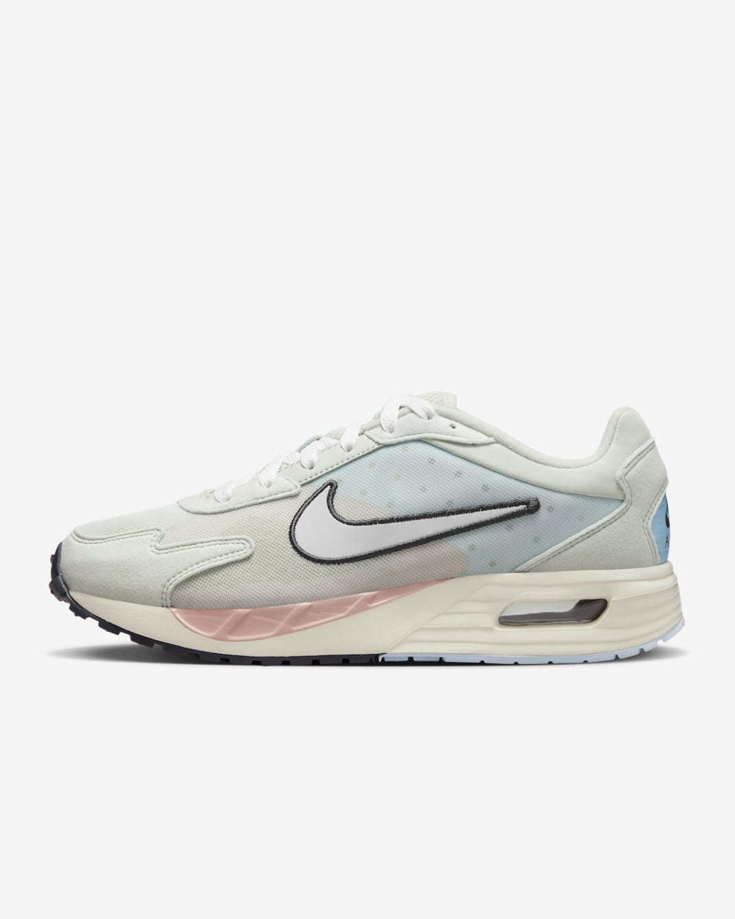 Nike Air Max Solo 女鞋 - Light Silver/Buff Gold/Pink Oxford/Summit White