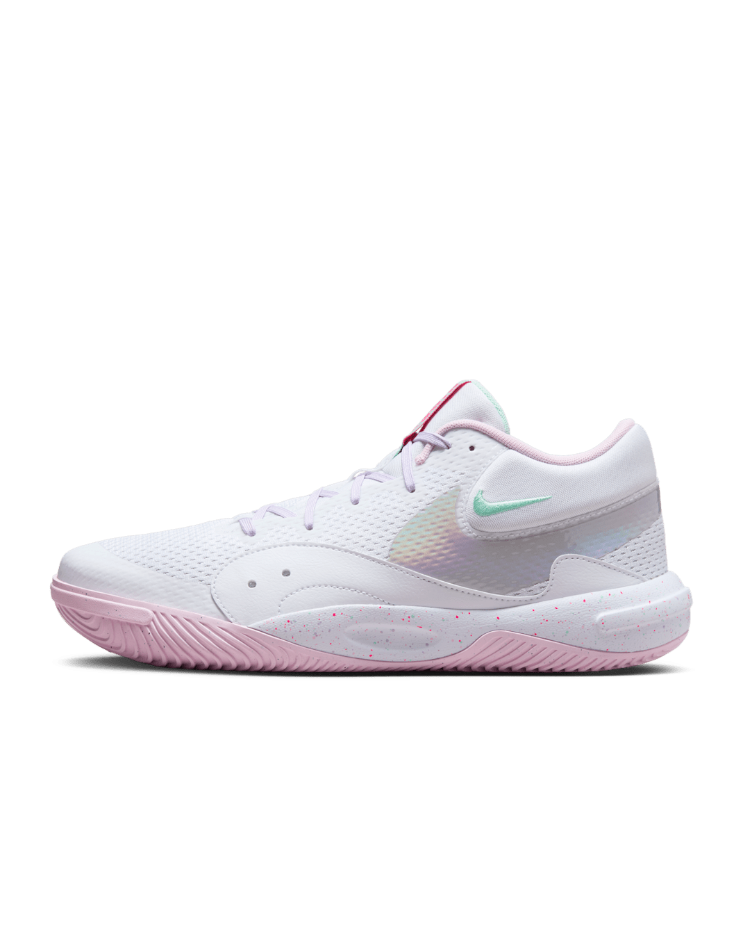 Nike Hyperquick SE Volleyball Shoes - White/Violet Mist/Mint Foam/Pink Foam
