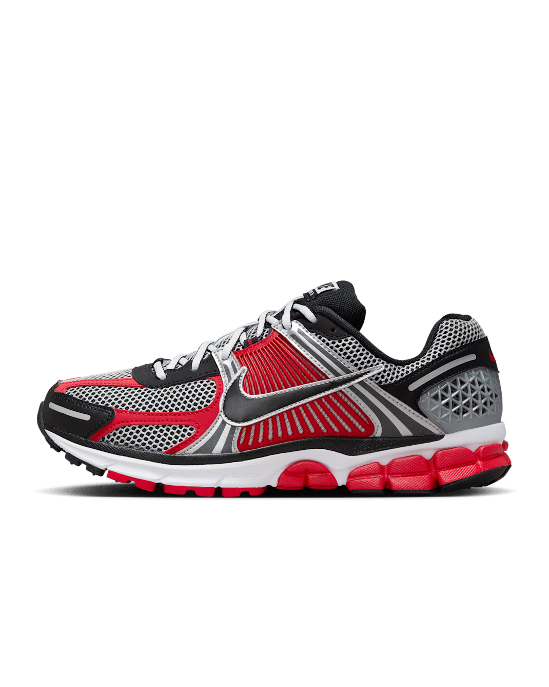 Nike Zoom Vomero 5 Men's Shoes - Metallic Silver/University Red/White/Black