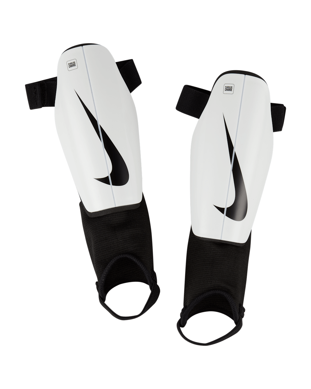 Nike Charge Kids' Football Shinguards - White/Black/Black