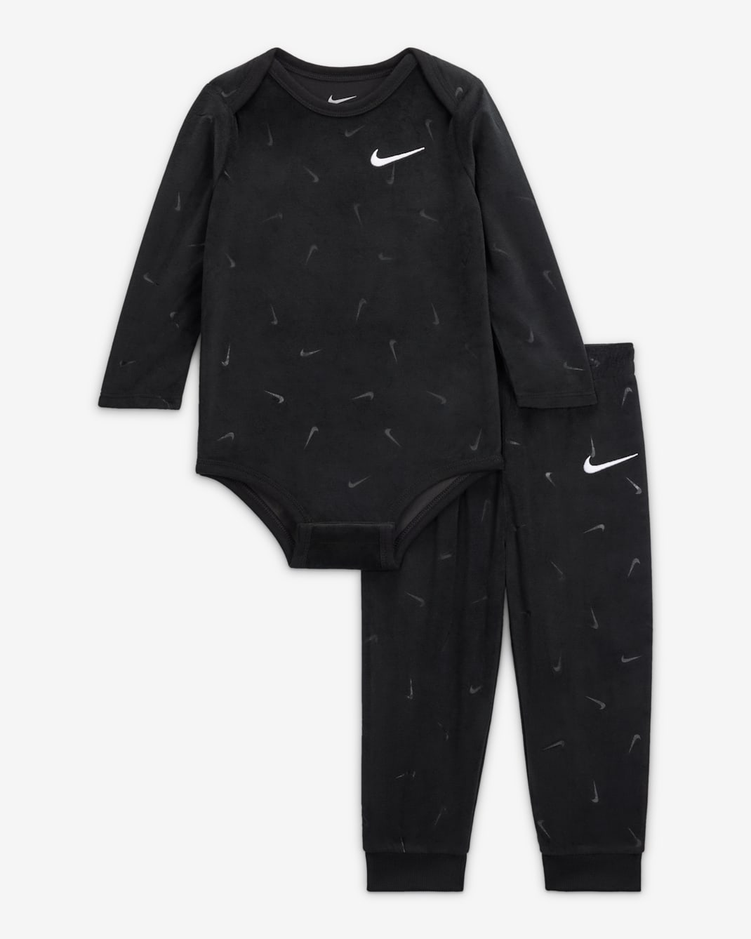 Completo body e pantaloni Nike Baby Essentials – Bebè (6-12 mesi) - Nero