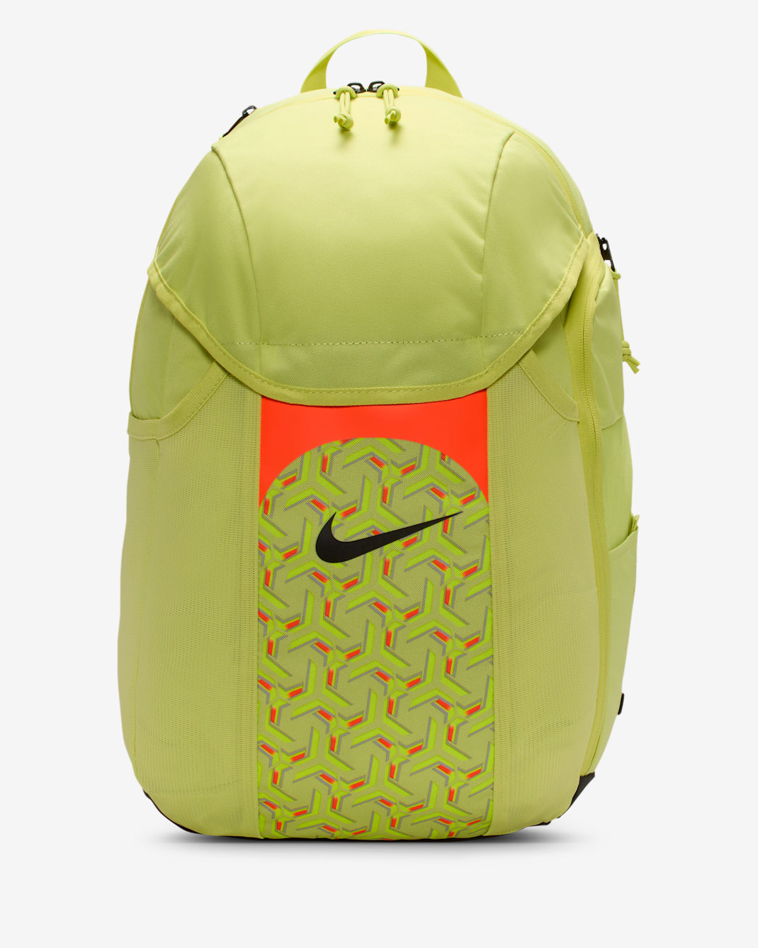 Nike Academy Team Backpack (30L) - Limelight/Hyper Crimson/Black