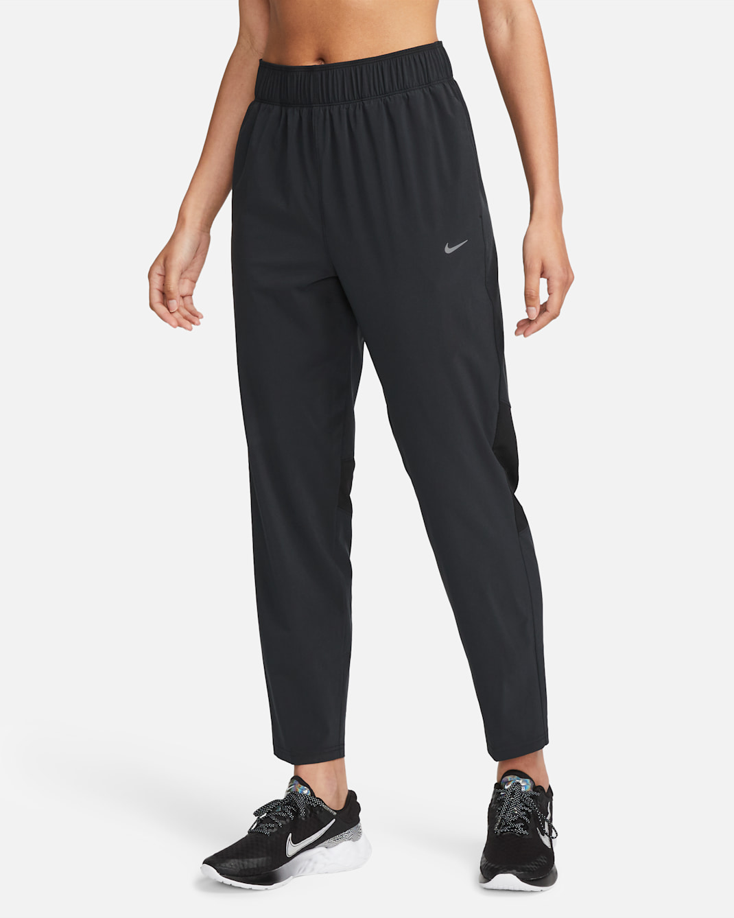 Nike Dri-FIT Fast Women's Mid-Rise 7/8 Running Pants - Black