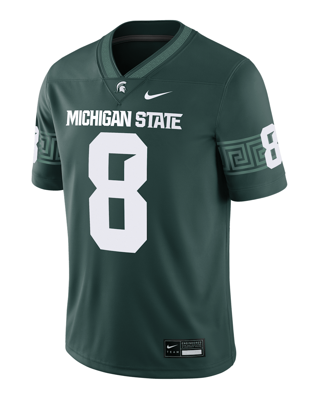Michigan State Spartans Men's Nike Dri-FIT College Game Jersey - Green