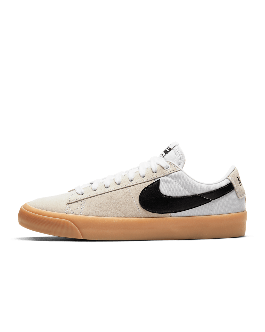 Nike SB Zoom Blazer Low Pro GT Skate Shoes - White/White/White/Black