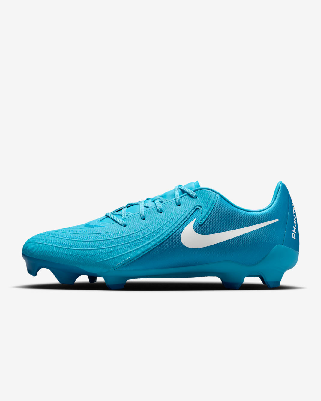 Nike Phantom GX 2 Academy Multi-Ground Low-Top Football Boot - Blue Fury/White