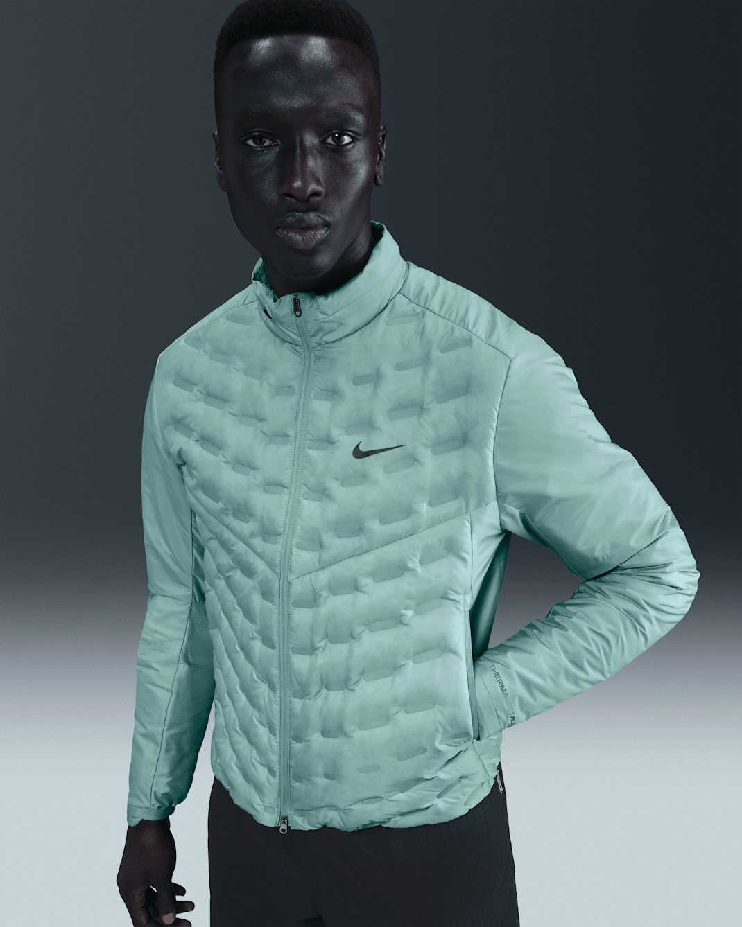 Veste de running déperlante Nike Therma-FIT ADV AeroLoft pour homme - Cannon