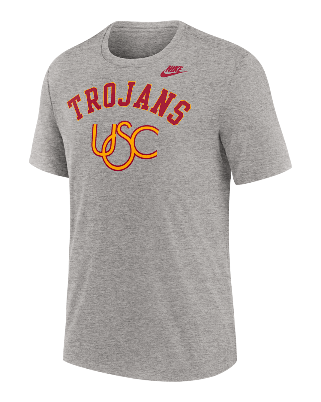 USC Legacy Arch Men's Nike College T-Shirt - Dark Grey Heather