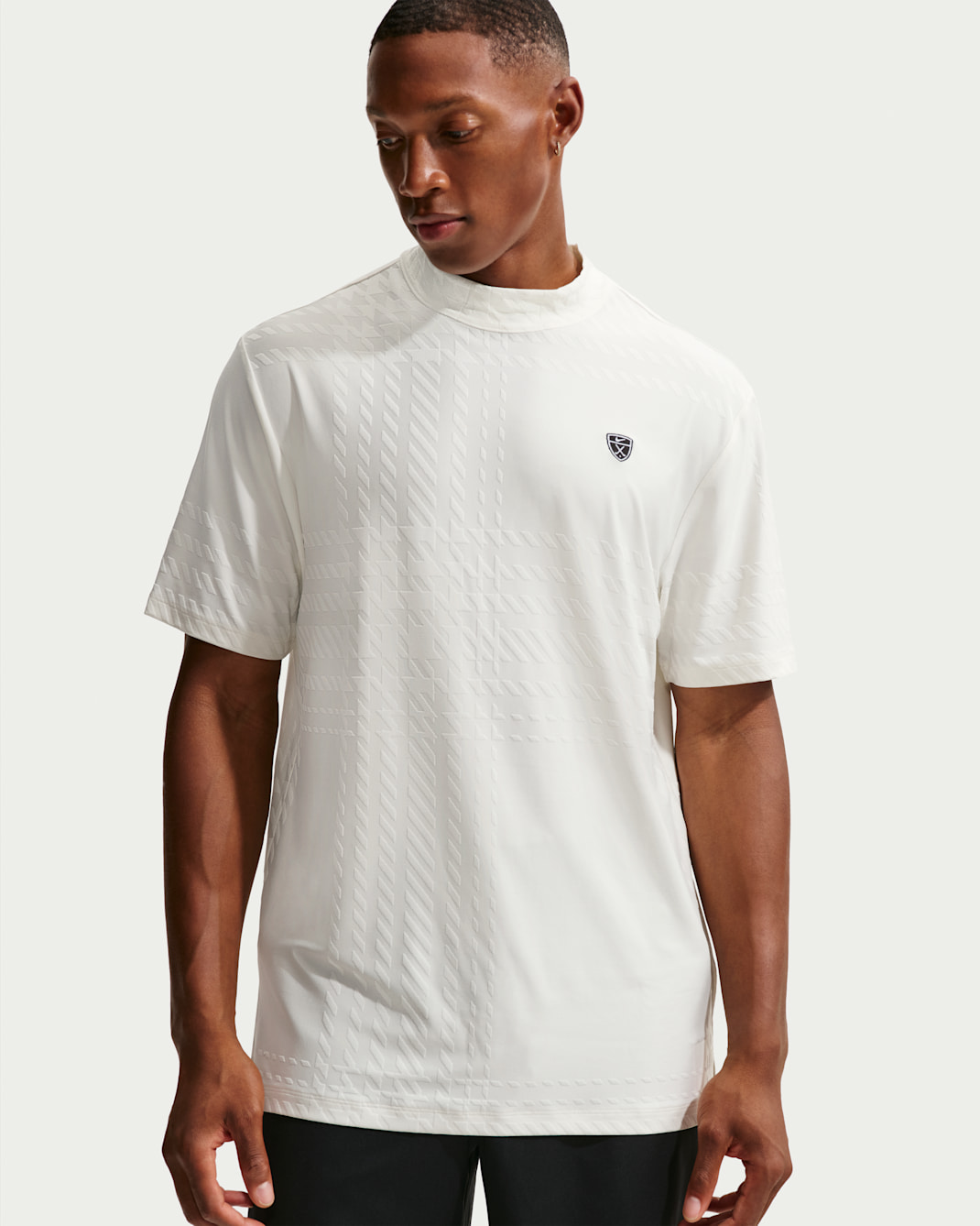 Nike Tartan Men's Dri-FIT Golf Top - Sail