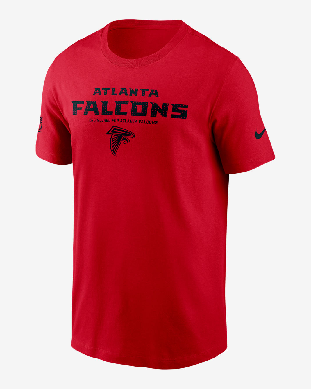 Atlanta Falcons Sideline Team Issue Men's Nike Dri-FIT NFL T-Shirt - Red