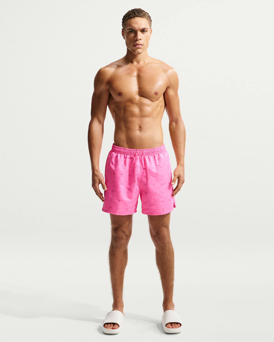 Nike Swim Breaker Men's 5" Full Lined Volley Short - Pink Glow