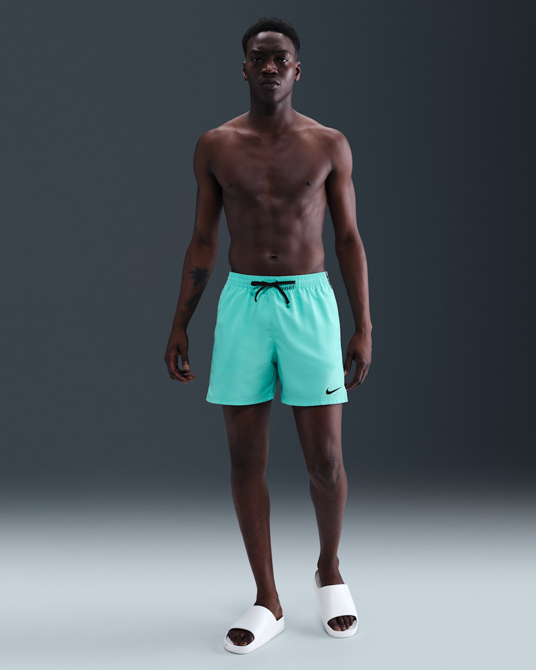 Nike Swim Men's 5" Volley Shorts - Bleached Turquoise