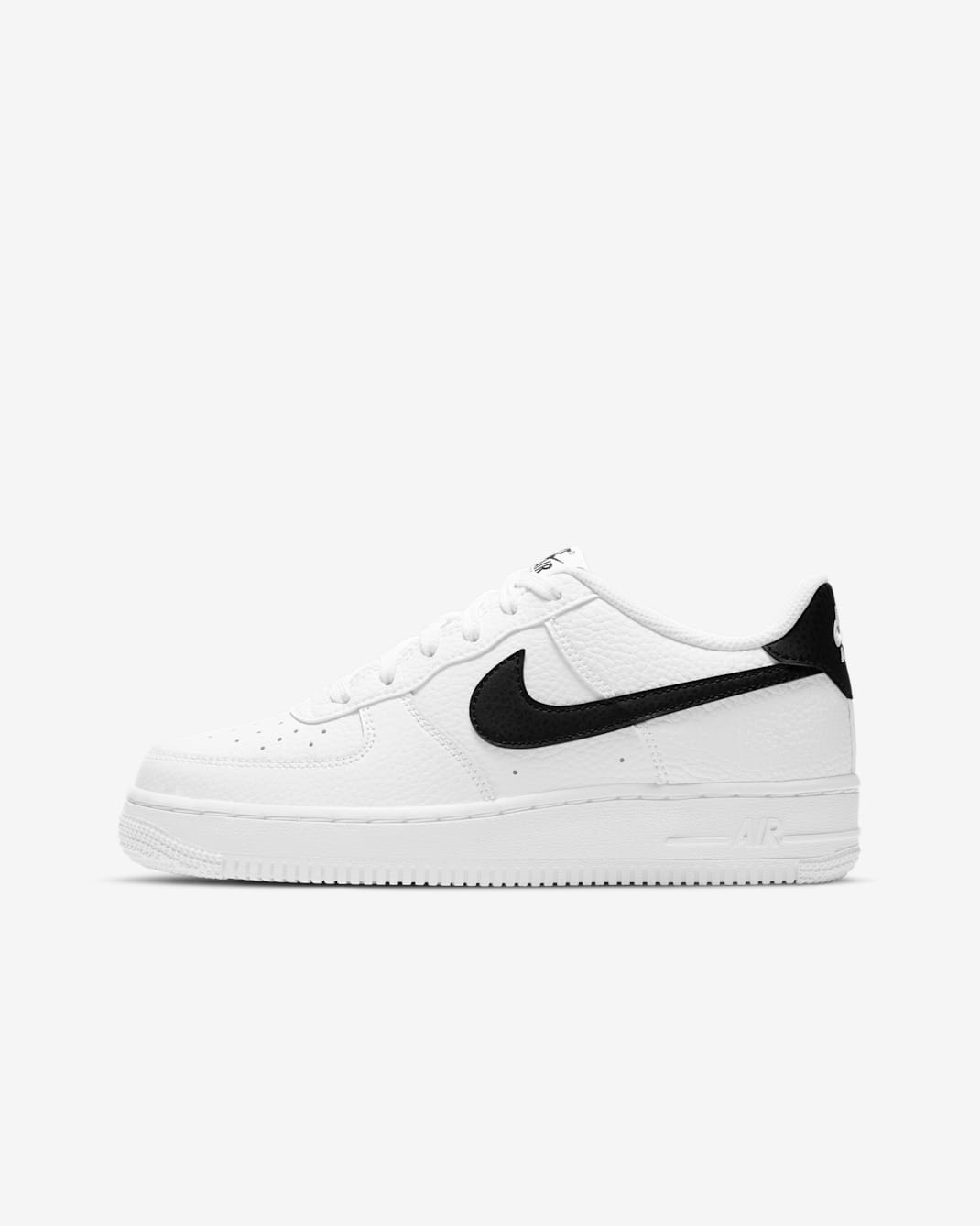 Παπούτσι Nike Air Force 1 για μεγάλα παιδιά - Λευκό/Μαύρο