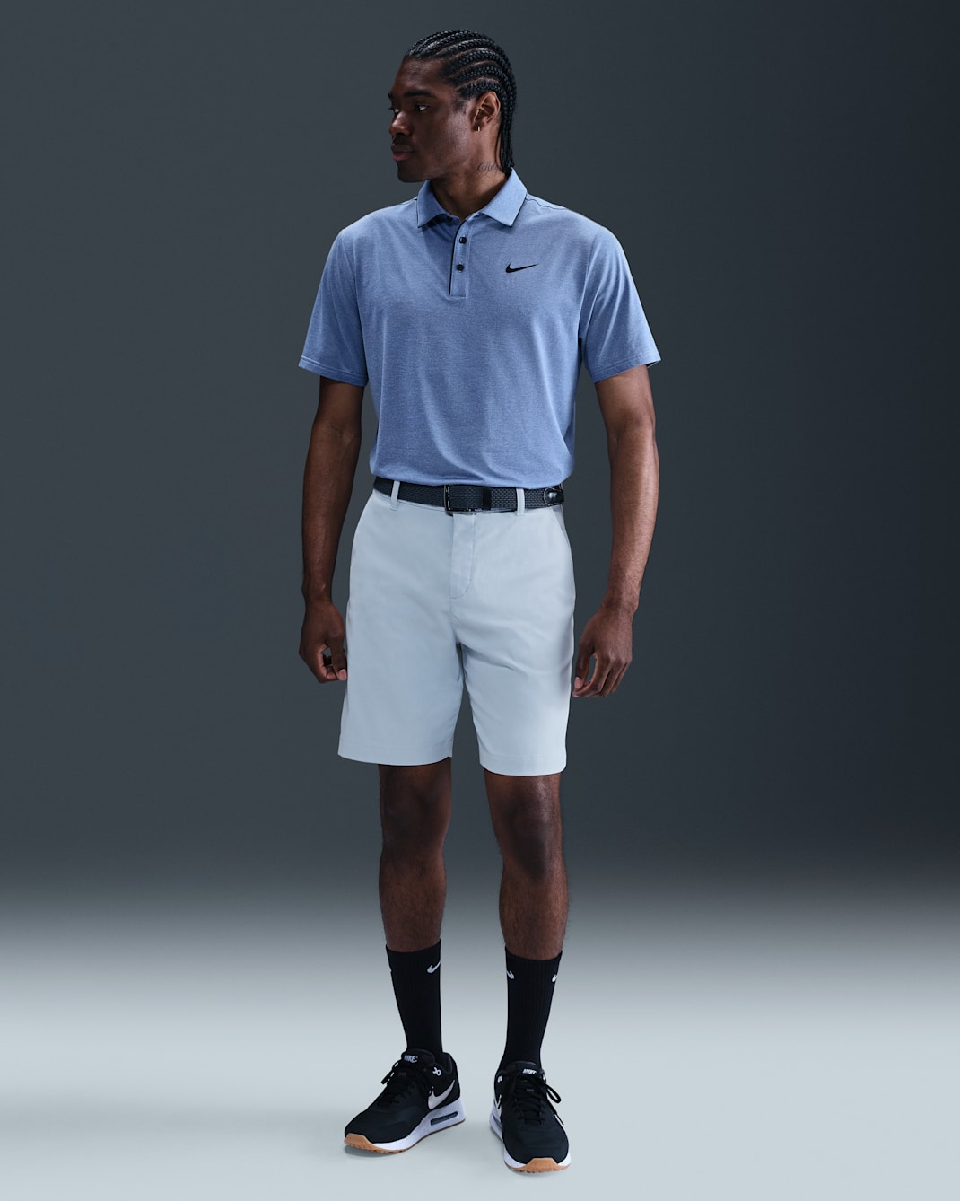 Nike Tour Men's 20cm (approx.) Chino Golf Shorts - Light Armoury Blue/Light Armoury Blue