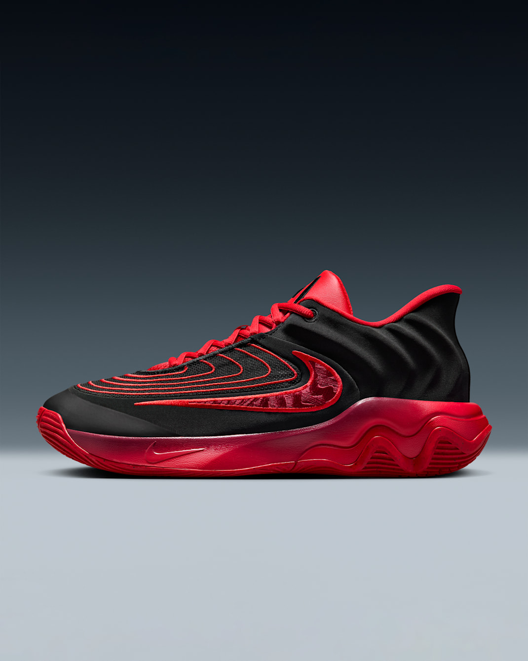 Tenis de básquetbol Giannis Immortality 4 - Negro/Rojo universitario/Rojo team
