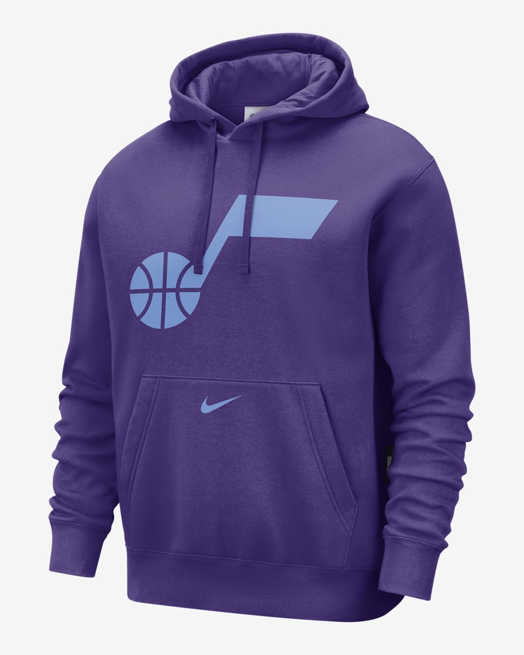 Utah Jazz Club City Edition Men's Nike NBA Fleece Pullover Hoodie - Field Purple