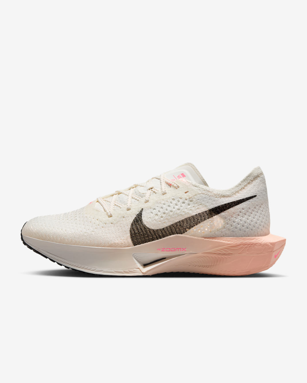 Tenis de carrera en pavimento para mujer Nike Vaporfly 3 - Vela/Tinte carmesí/Guayaba hielo/Negro