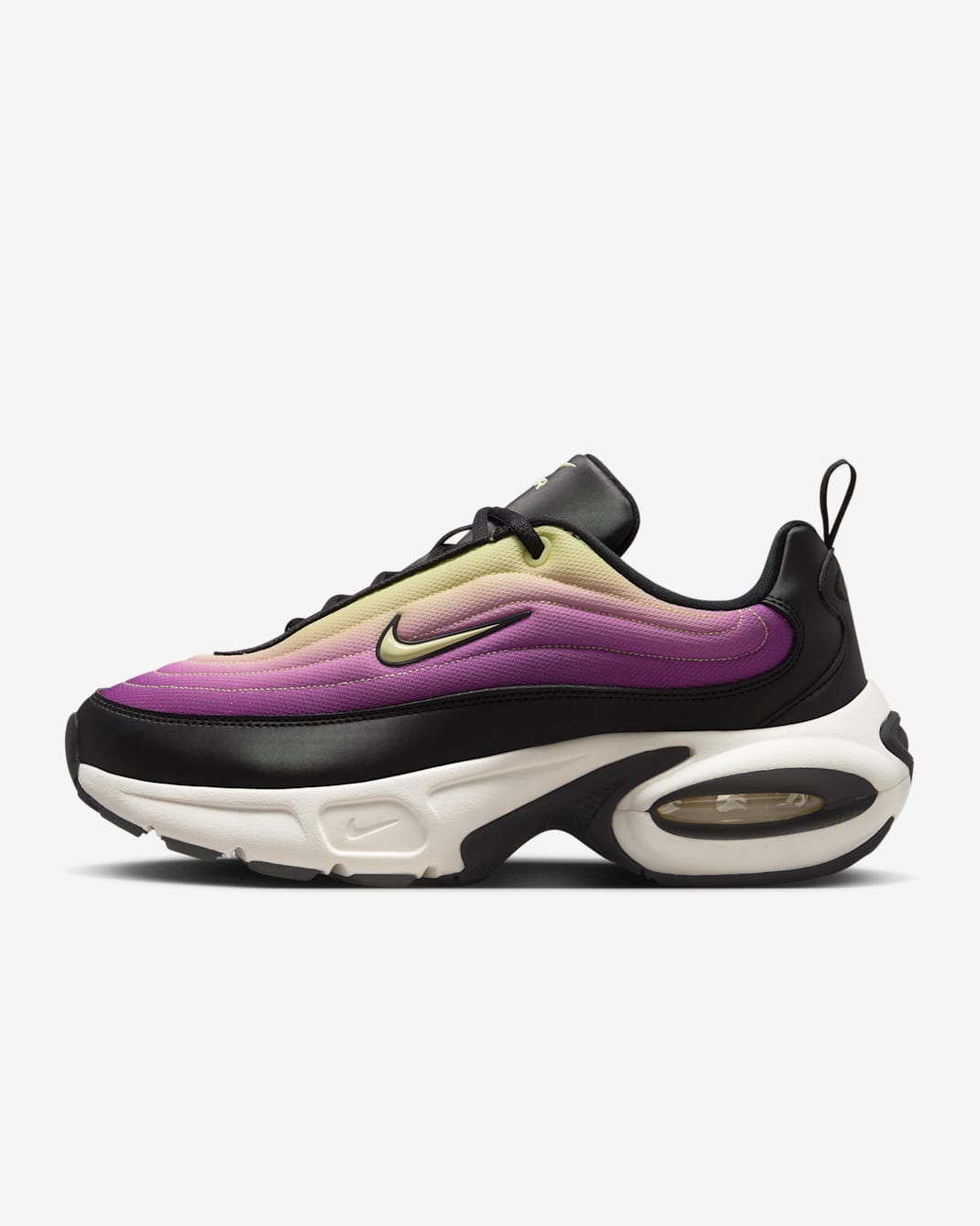 Sapatilhas Nike Air Max Portal para mulher - Preto/Violeta Hyper/Pale Ivory/Citron Tint