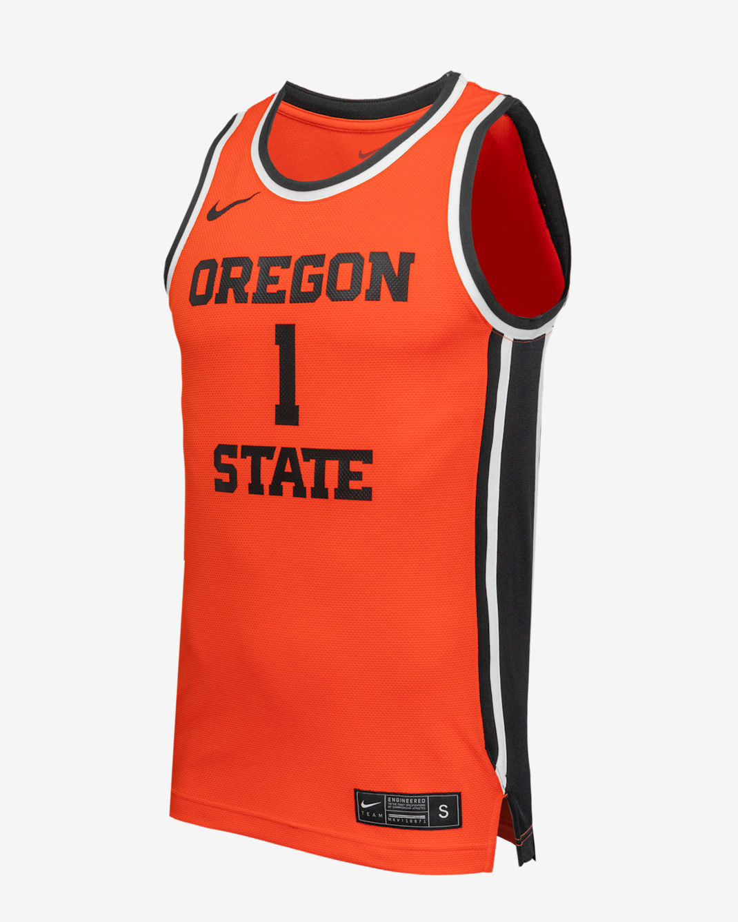Oregon State Men's Nike College Basketball Jersey - Team Orange