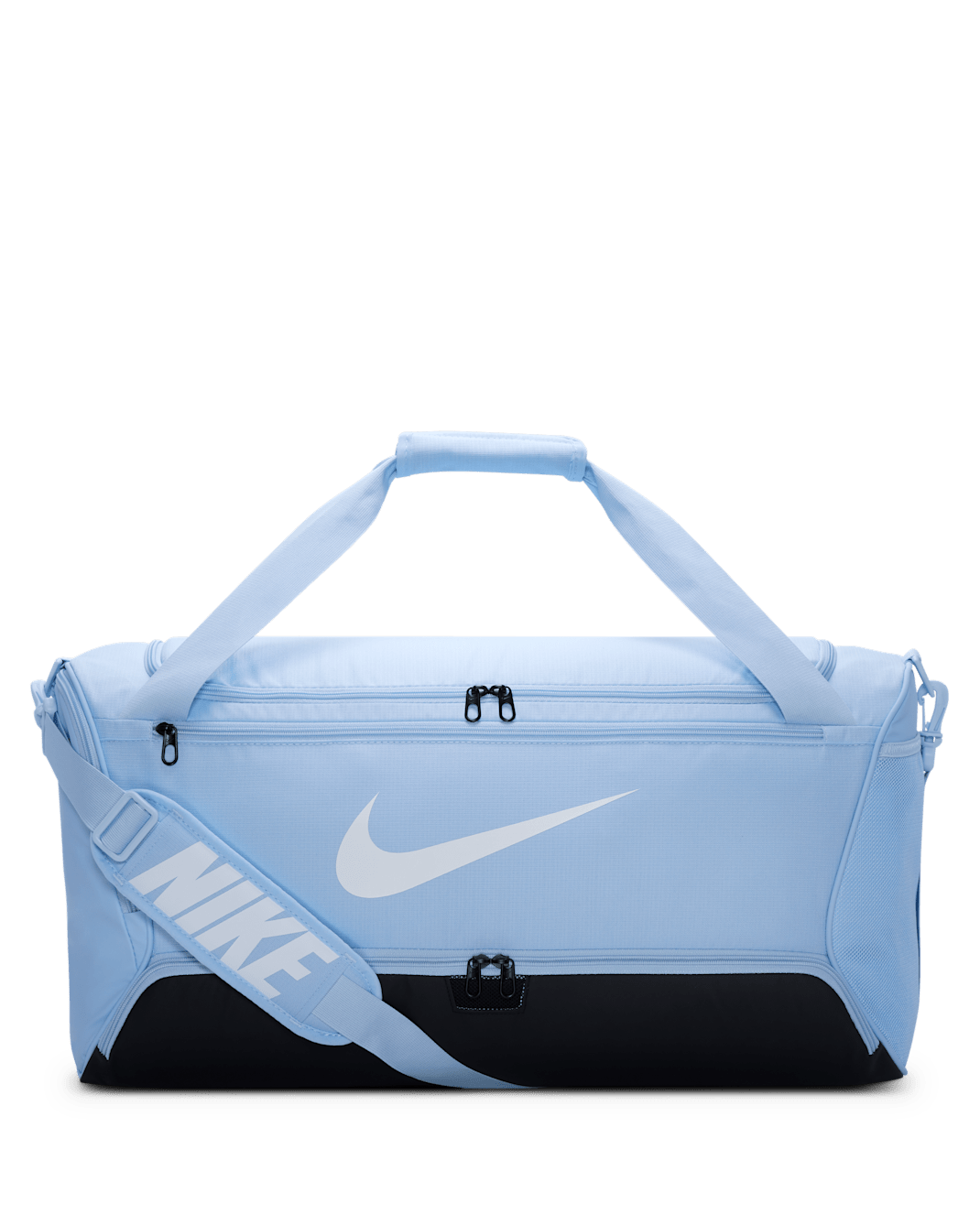 Borsone medio da training Nike Brasilia 9.5 (60 l) - Celestine Blue/Nero/Bianco