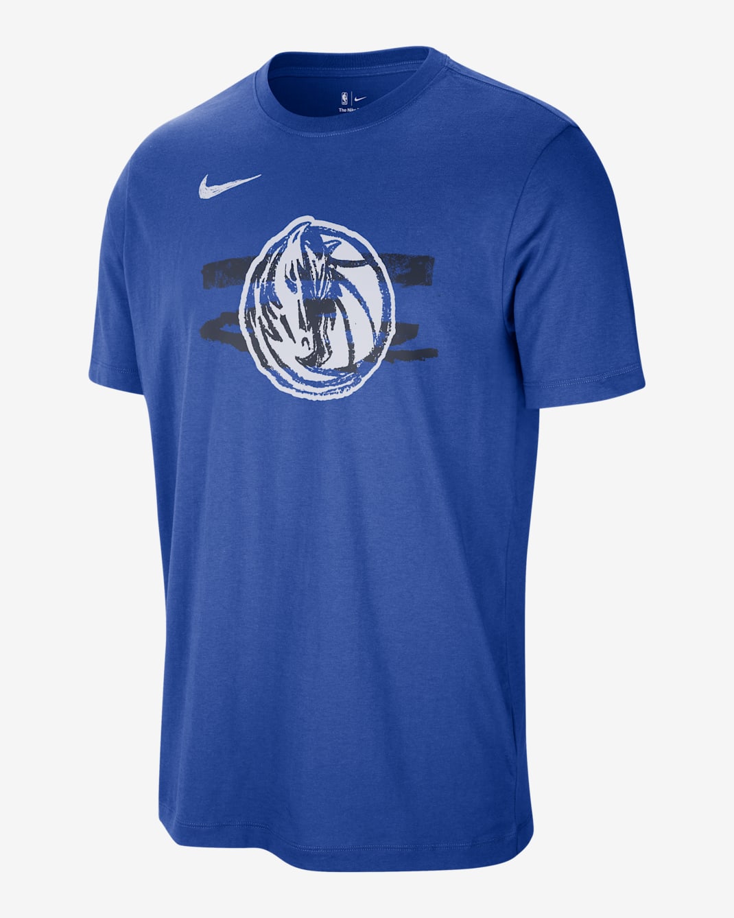 Dallas Mavericks Courtside Men's Nike NBA T-Shirt - Game Royal
