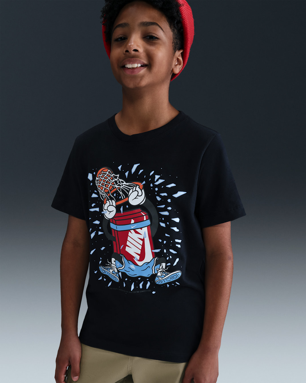 Nike Sportswear T-Shirt (ältere Kinder) - Schwarz