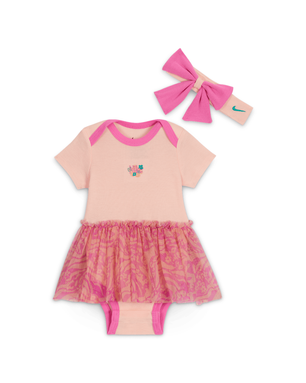 Nike Baby Wild Flower Tutu 2-Piece Boxed Set - Washed Coral