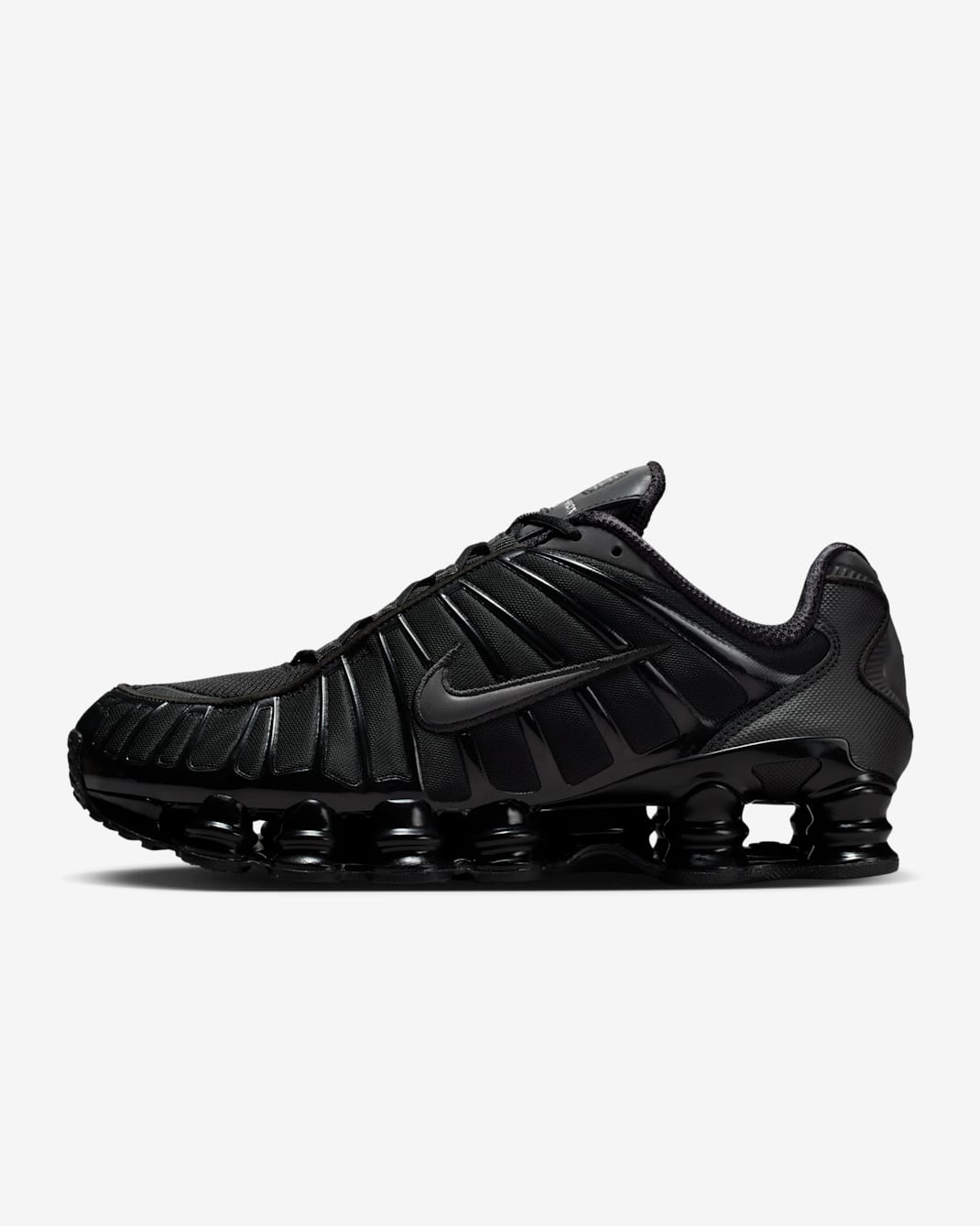 Nike Shox TL Men's Shoes with Reflective Accents - Black/Metallic Silver/Light Lemon Twist/Multi-Color