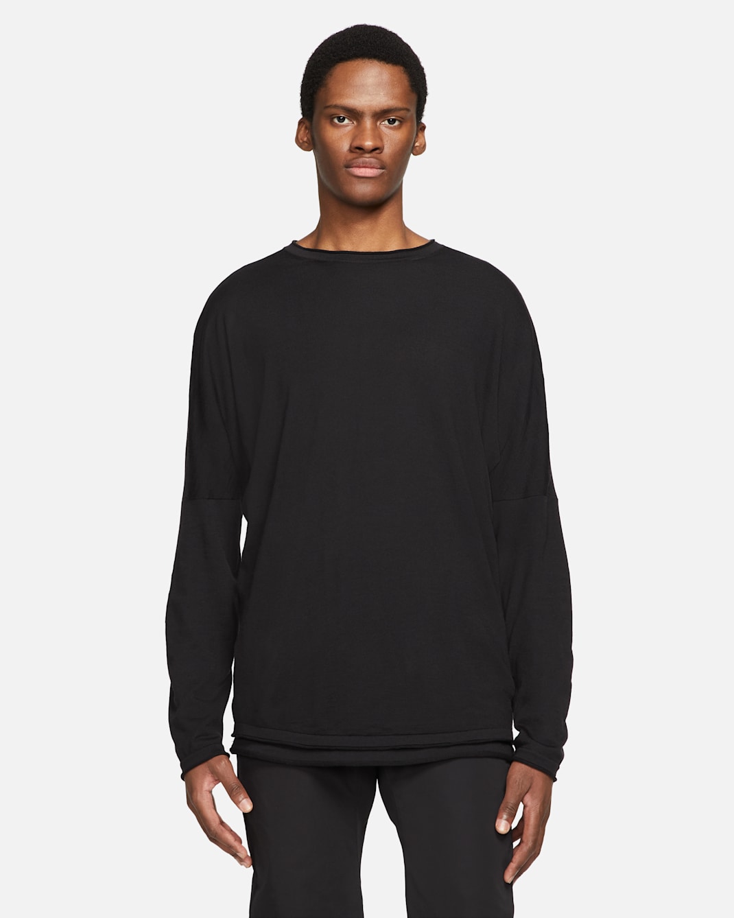 Nike ESC Men's Long-Sleeve Knit Top - Black