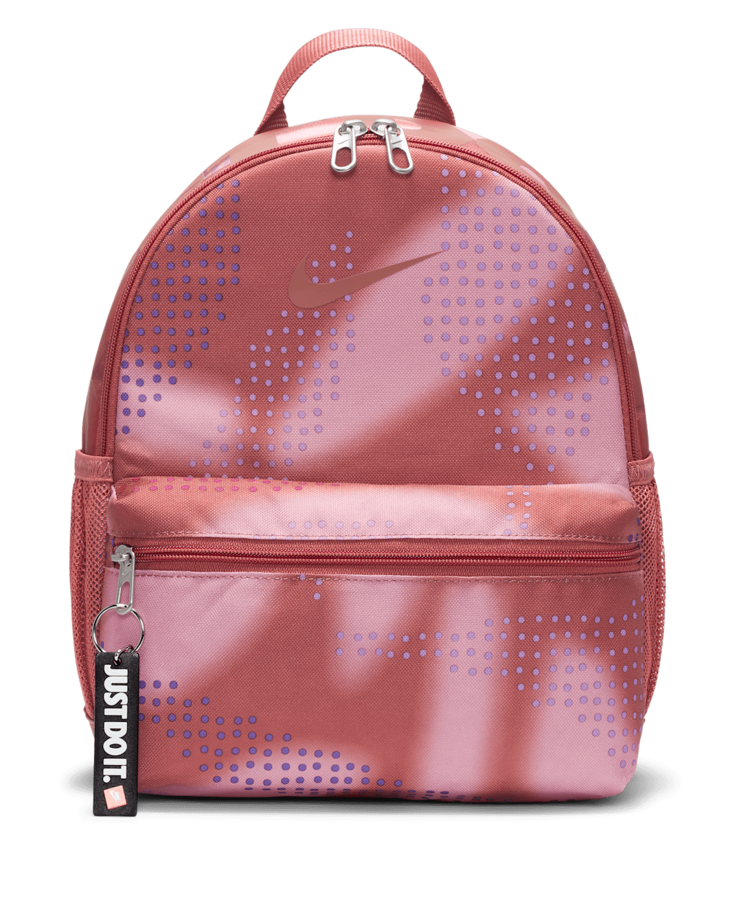 Nike Brasilia JDI Kids' Mini Backpack (11L) - Canyon Rust/Elemental Pink/Canyon Rust