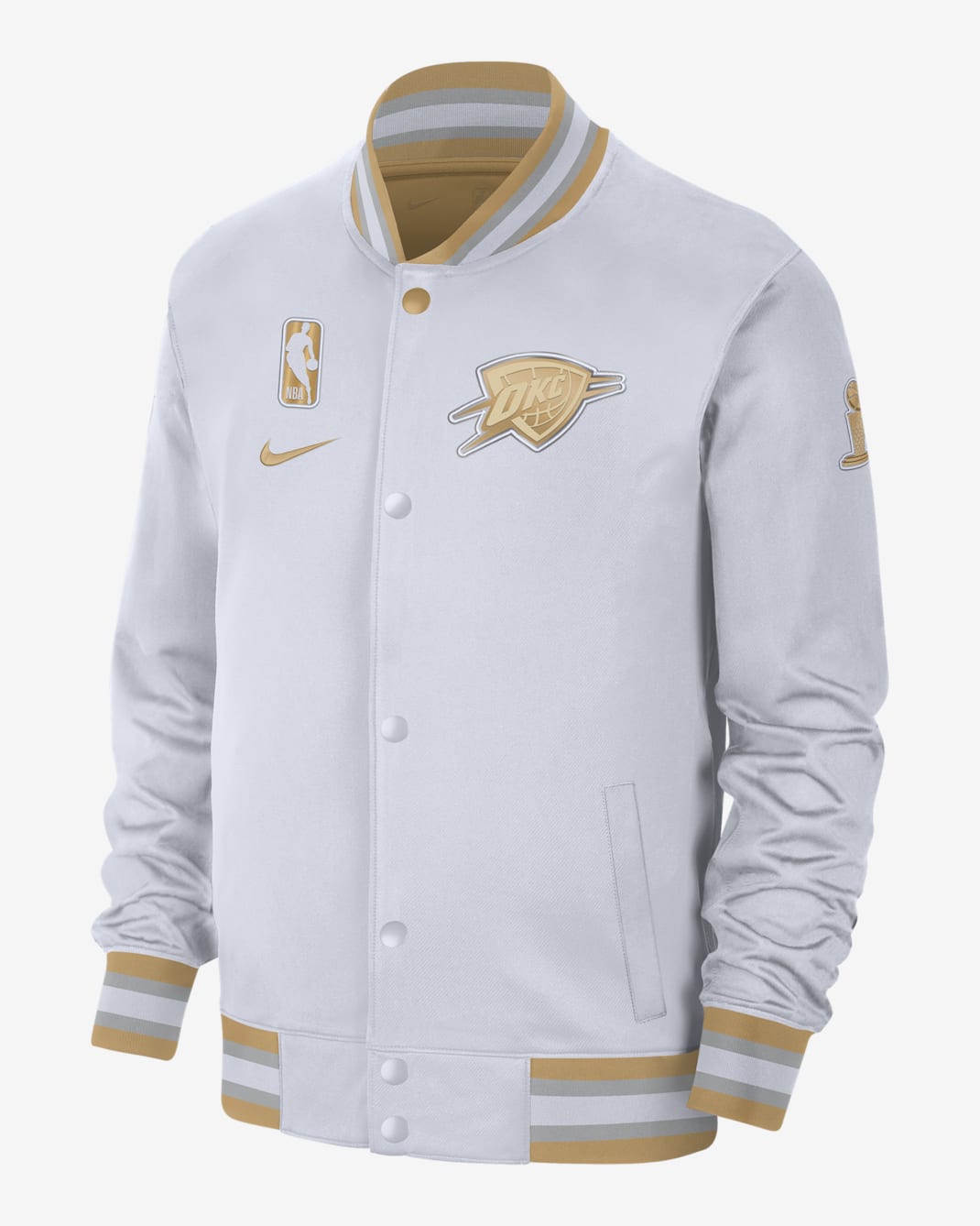 Oklahoma City Nike NBA Men's Jacket - White