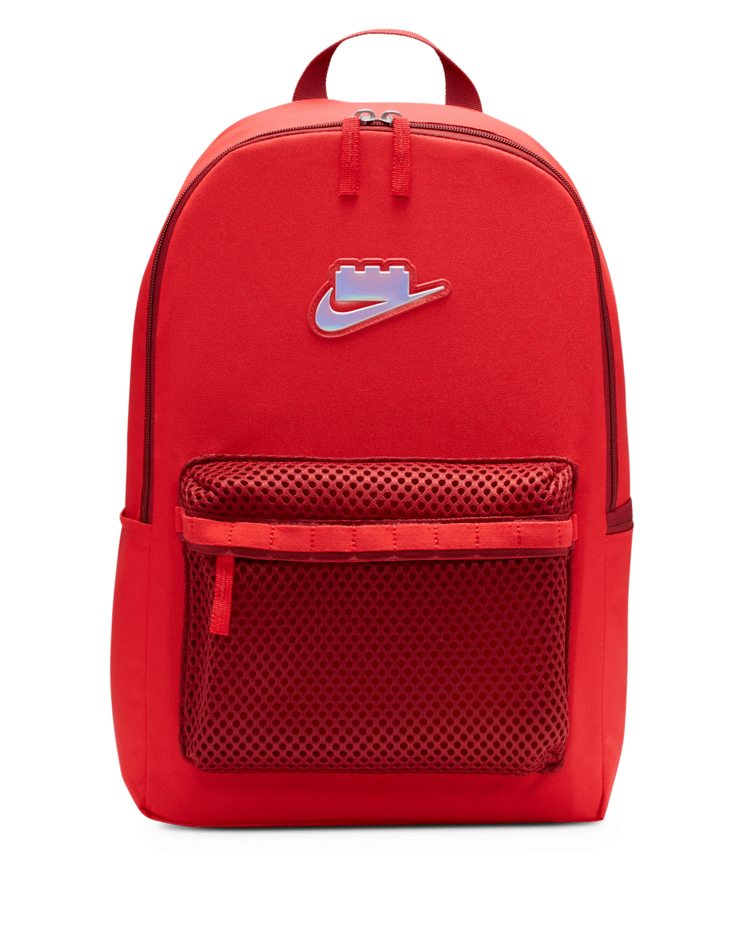 Nike x LEGO® Collection Heritage Backpack (25L) - Rush Red/Dark Cayenne/Metallic Silver