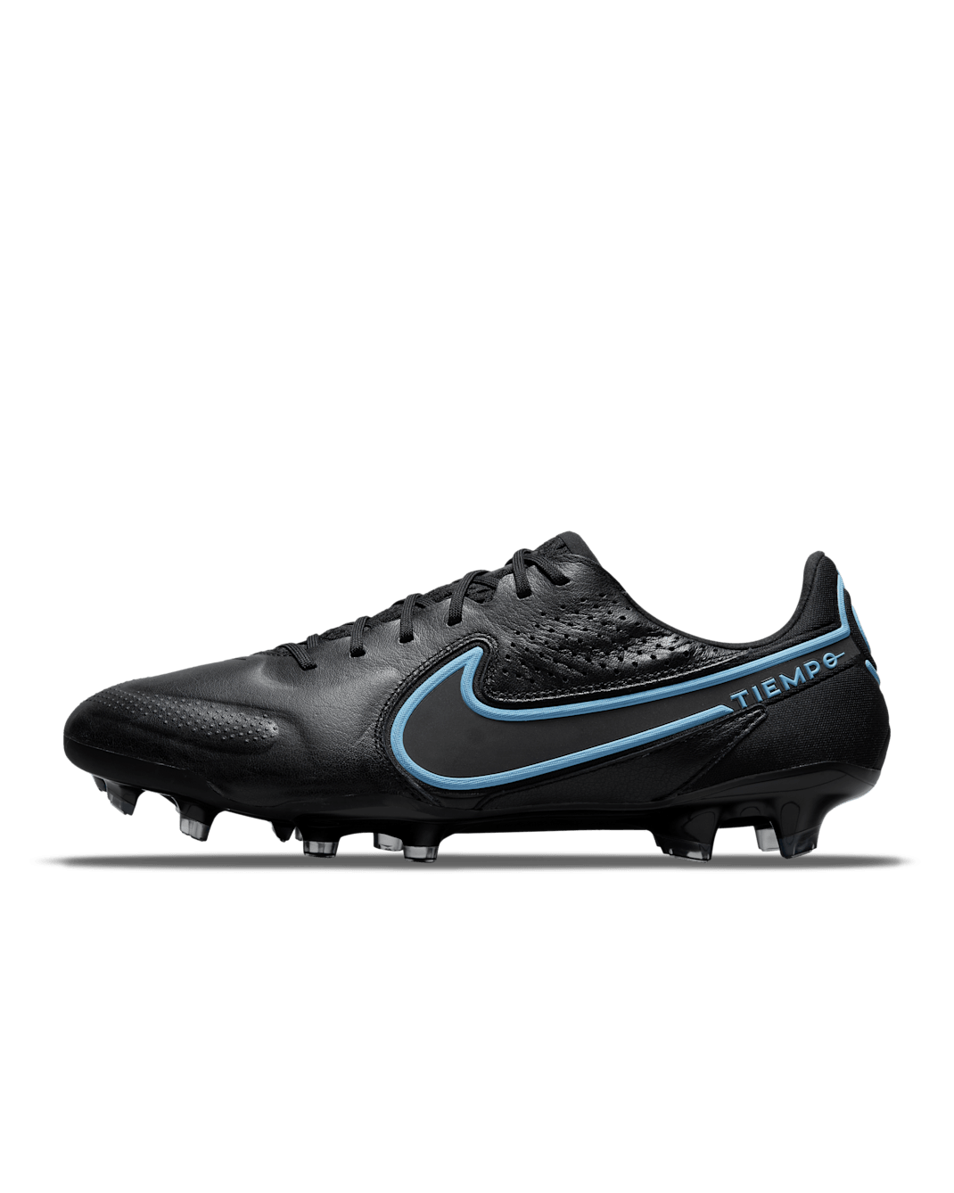 Nike Tiempo Legend 9 Elite FG Firm-Ground Football Boot - Black/Iron Grey/Black
