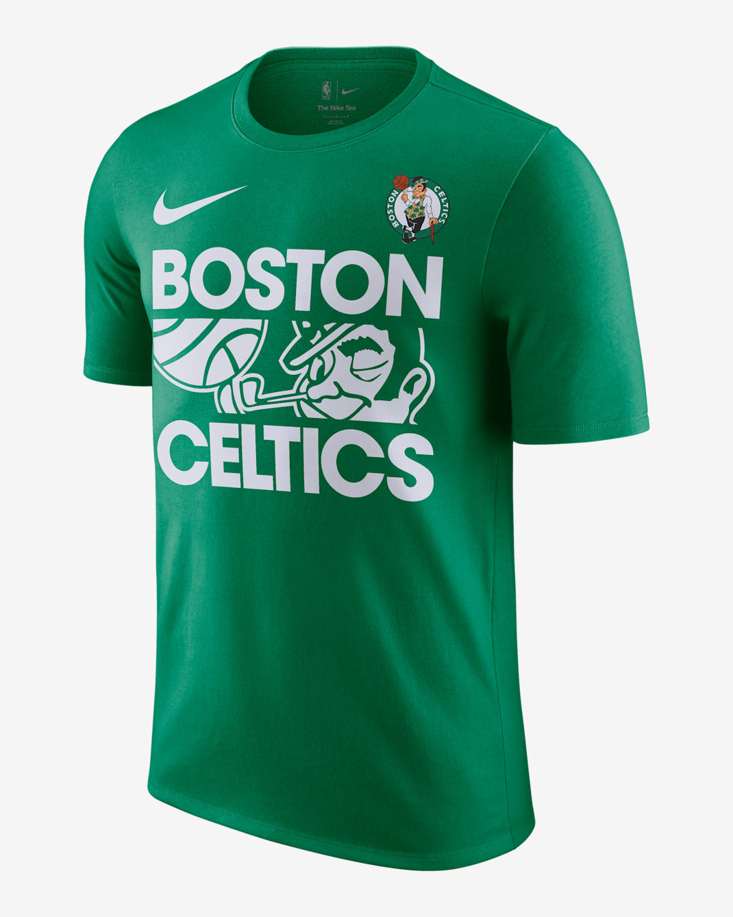 Boston Celtics Courtside Men's Nike NBA T-Shirt - Clover