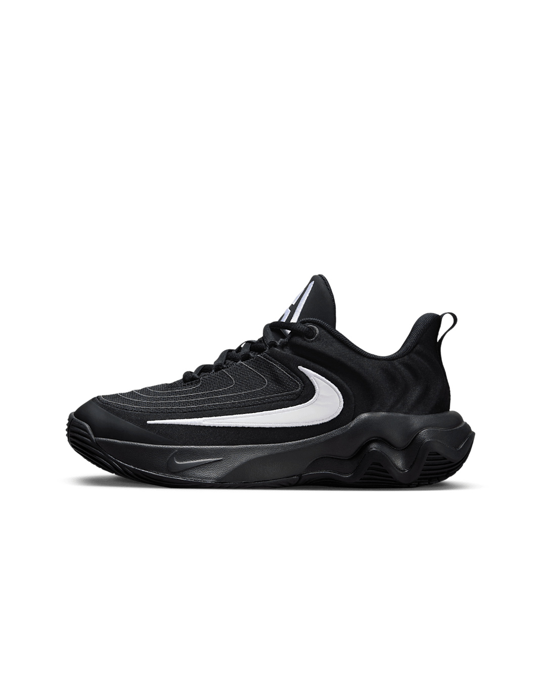 Giannis Immortality 4 Older Kids' Basketball Shoes - Black/White/Dark Smoke Grey