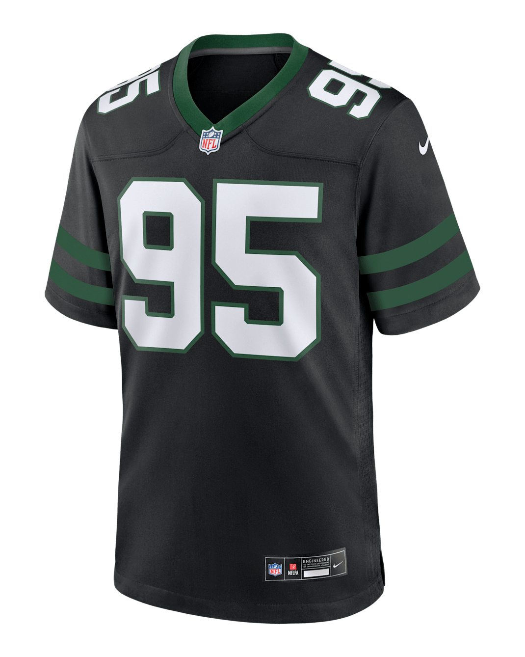 Quinnen Williams New York Jets Men's Nike NFL Game Football Jersey - Black