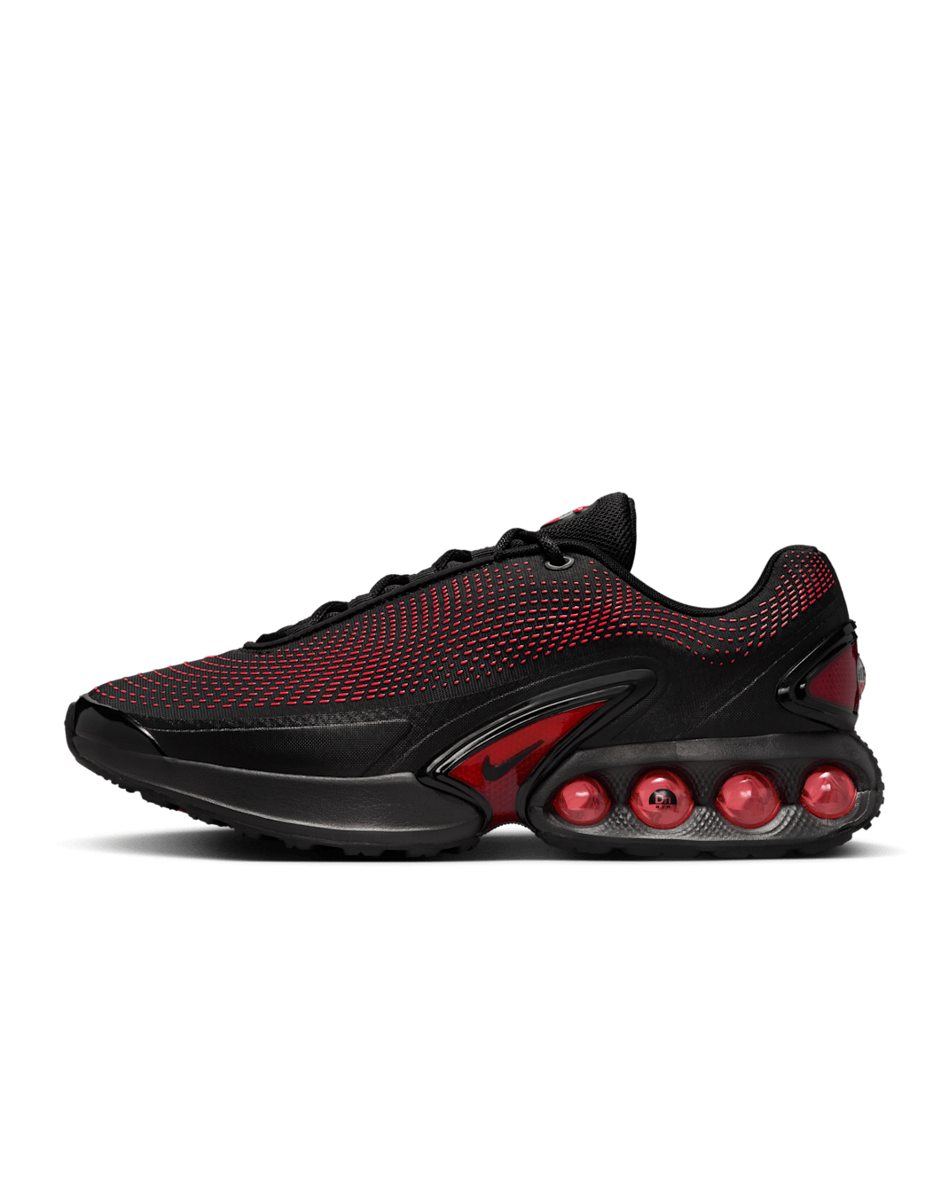 Nike Air Max Dn Essential Men's Shoes - Black/Black/Bright Crimson/Black