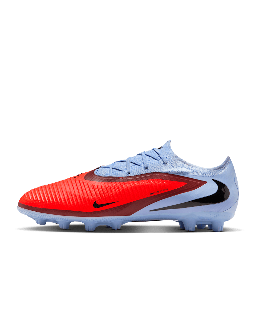 Nike Phantom 6 Low Pro Hard-Ground Football Boot - Royal Tint/Bright Crimson