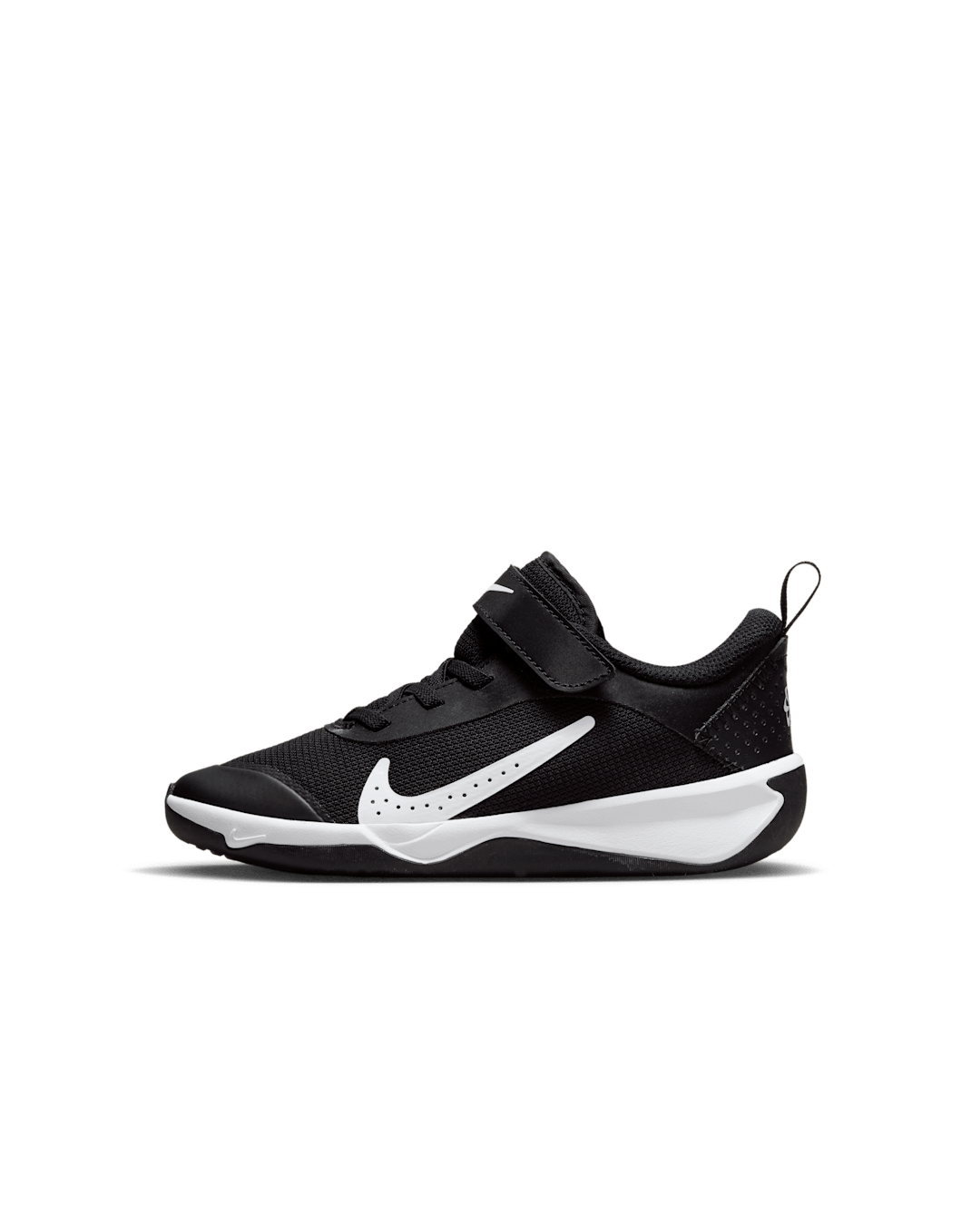 Nike Omni Multi-Court Younger Kids' Shoes - Black/White