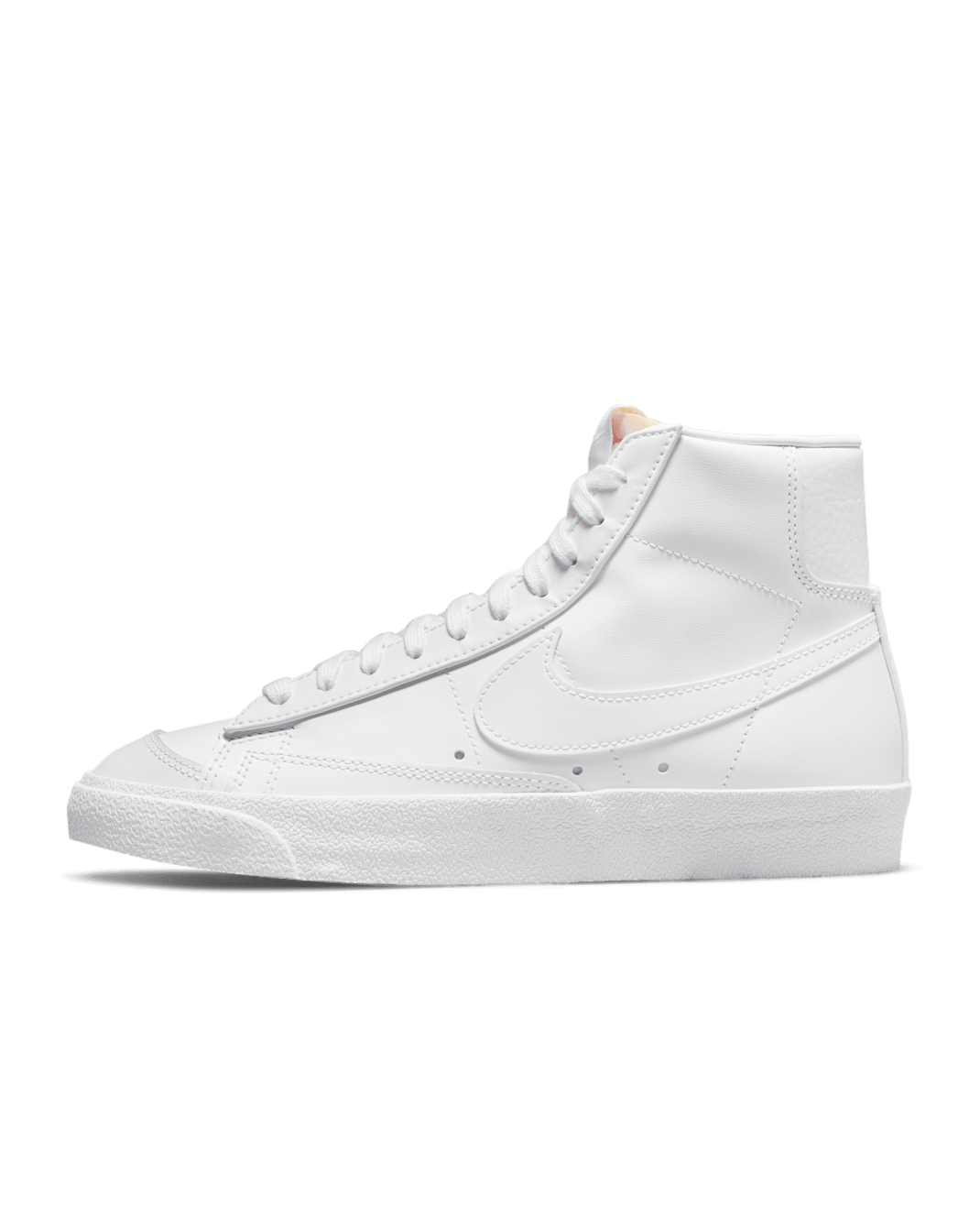 Tenis para mujer Nike Blazer Mid '77 - Blanco/Blanco/Melocotón/Blanco