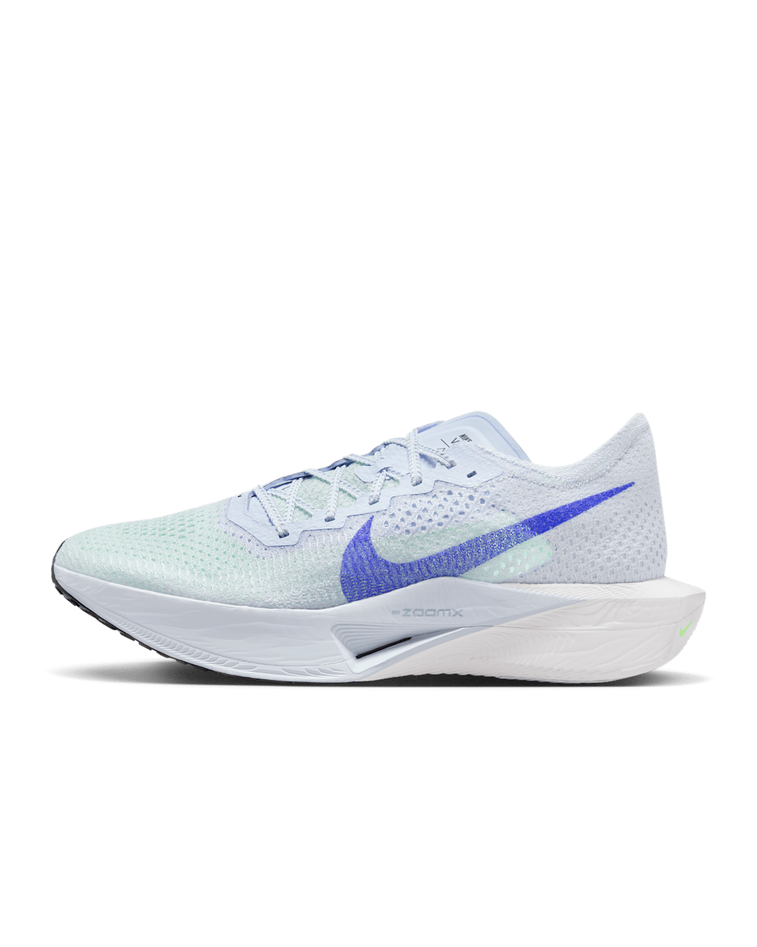 Nike Vaporfly 3 男款路跑競速鞋 - Football Grey/Green Strike/Light Armory Blue/Racer Blue