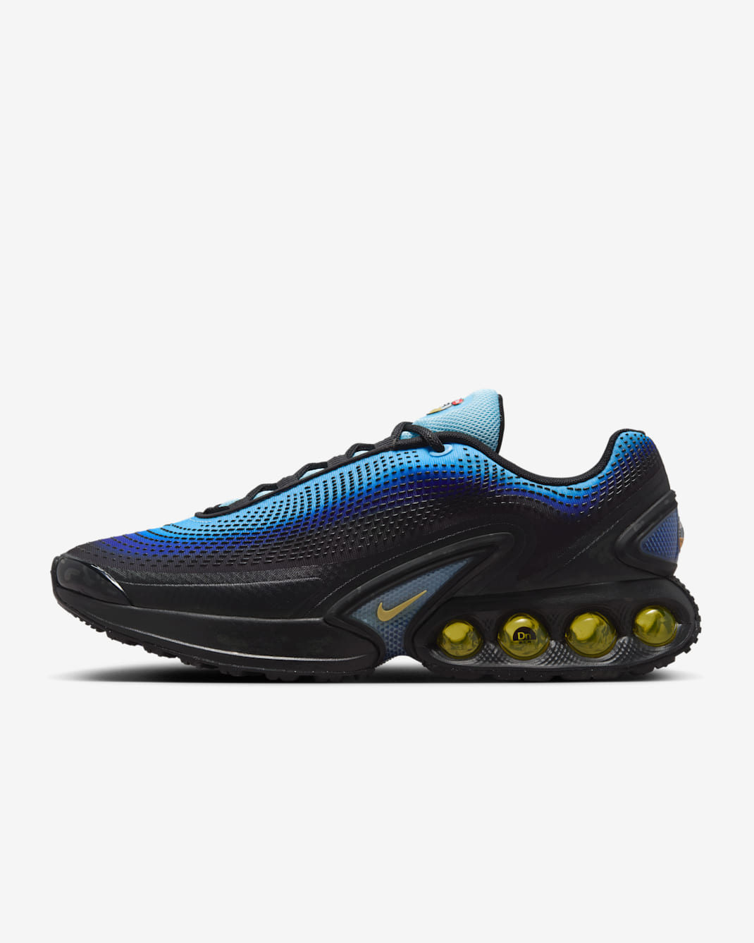 Tenis Nike Air Max Dn SE - Azul cielo/Hiperazul/Negro/Gamuza
