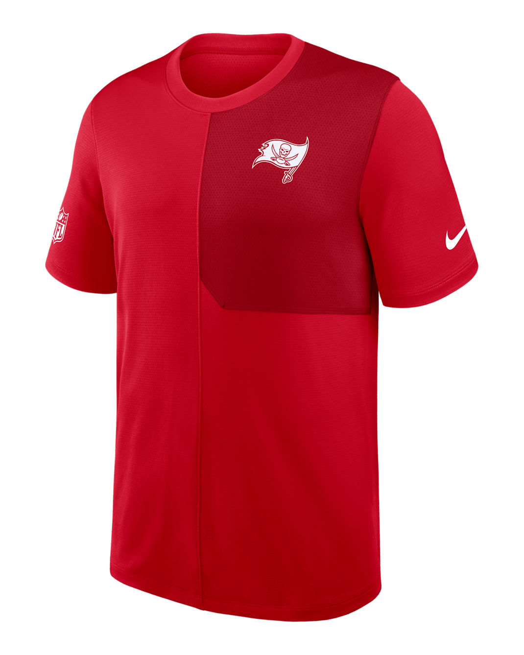 Playera Nike Dri-FIT de la NFL para hombre Tampa Bay Buccaneers Sideline Coach - Rojo