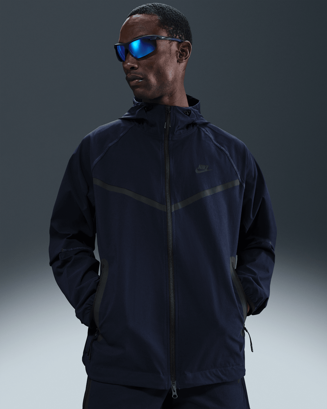 Nike Tech Jaqueta de teixit Woven - Home - Obsidian/Obsidian/Negre
